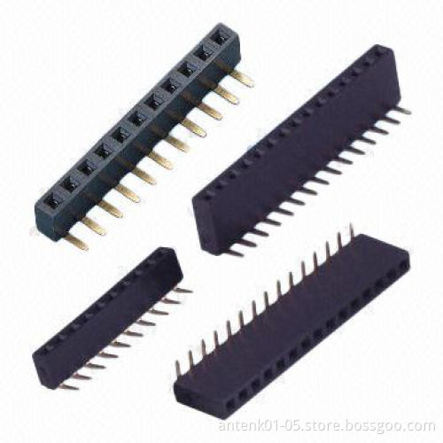 2.0mm PCB Socket with SMT Type, Single Row, RoHS Compliant